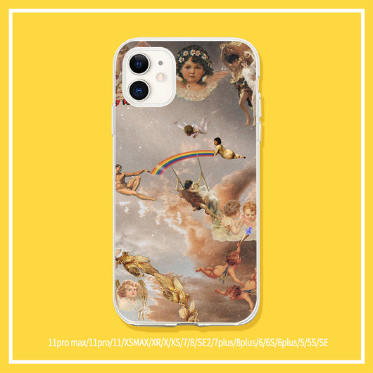 Funda para iPhone con Arte Clásico de Ángel Vintage - Image 17