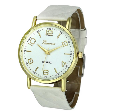 Reloj Geneva para Mujer con Correa Grabada y Movimiento de Cuarzo - Image 9