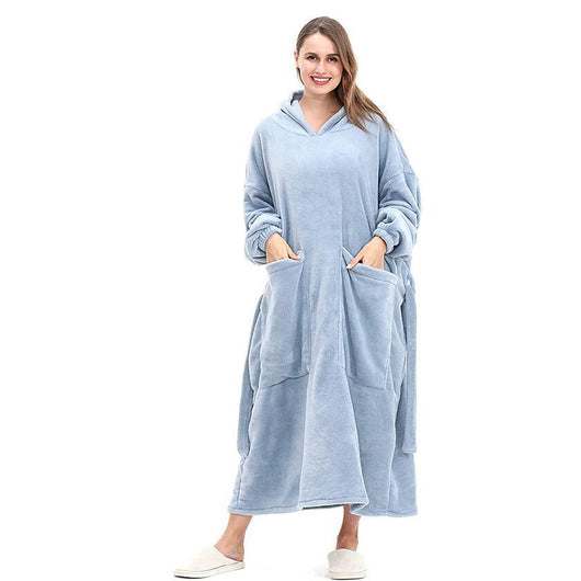 Sudadera Franela Mujer con Encaje y Cordones Extendida - Image 4