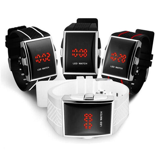 Reloj Deportivo de Silicona con Pantalla Cuadrada para Hombre - Image 2
