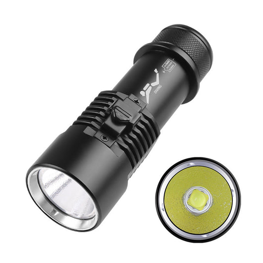 Linterna de Buceo Profesional Dual LED Blanco y Amarillo con Control Magnético - Image 2