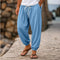 Shorts de Playa Holgados para Hombre en Colores Sólidos
