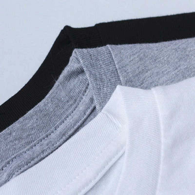 Camiseta Básica de Algodón Suelta Unisex - Cuello Redondo Verano - Image 7