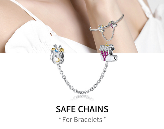 Pulsera de Plata S925 con Accesorios DIY - Colección Navideña - Image 6