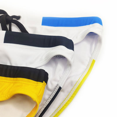 Bóxer de Baño Hombre Ajustado Estampado Contraste Cintura Baja - Image 27