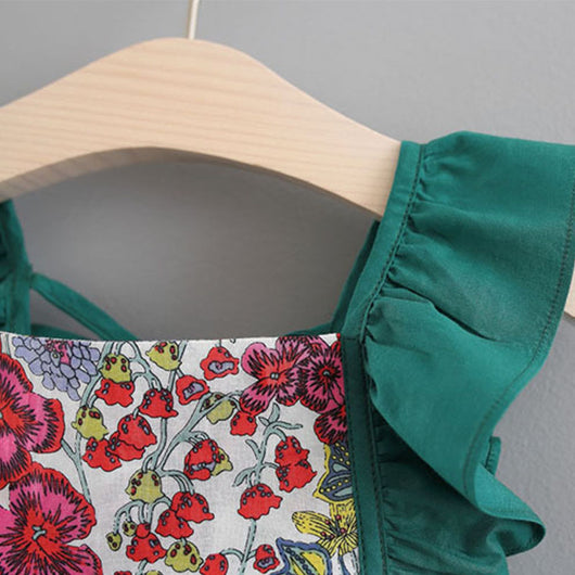 Conjunto Infantil de Dos Piezas Estilo Western para Niñas - Image 4