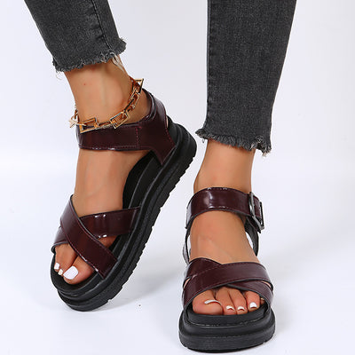 Sandalias de Playa con Hebilla Pez - Calzado Versátil para Mujer - Image 4