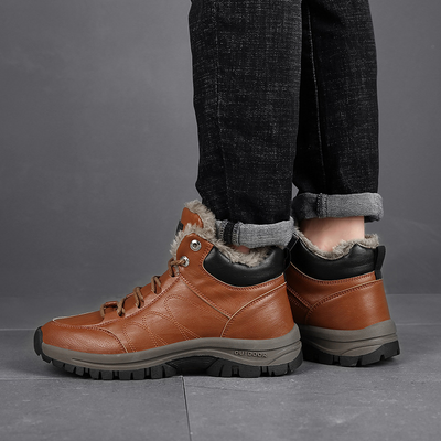 Botas de Invierno para Hombre en Cuero Premium con Forro Térmico - Image 16