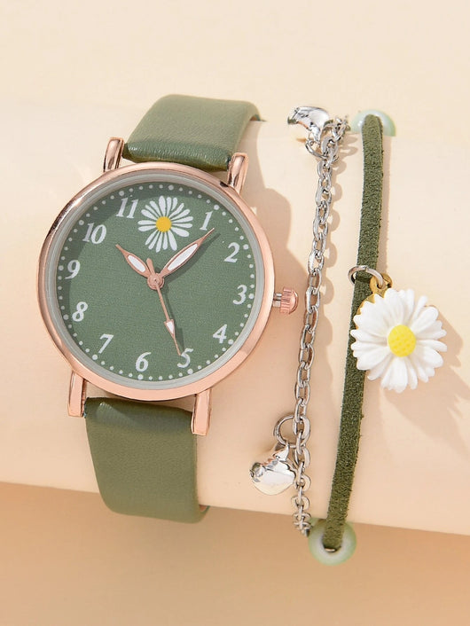 Reloj de Cuarzo Versátil para Niñas - Conjunto de Moda Trendy - Image 16