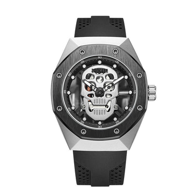 Reloj Deportivo Calavera para Hombre - Resistente al Agua con Luz Nocturna - Image 3