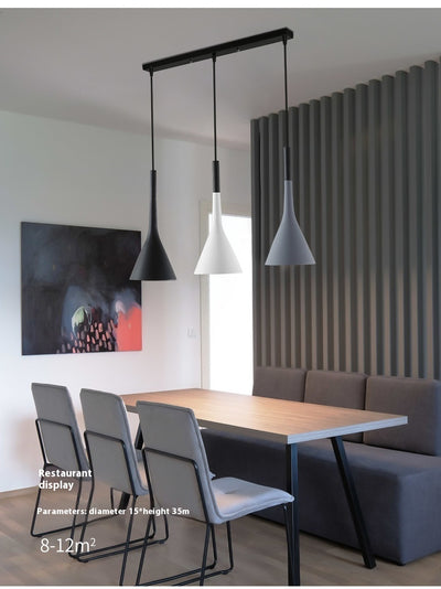 Lámpara Colgante Minimalista Nórdica de Aluminio para Restaurante y Bar - Image 26