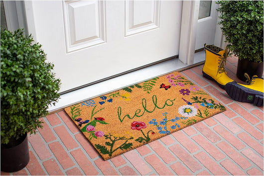 Tapete Floral para Entrada con Protección Antipolvo - Image 13