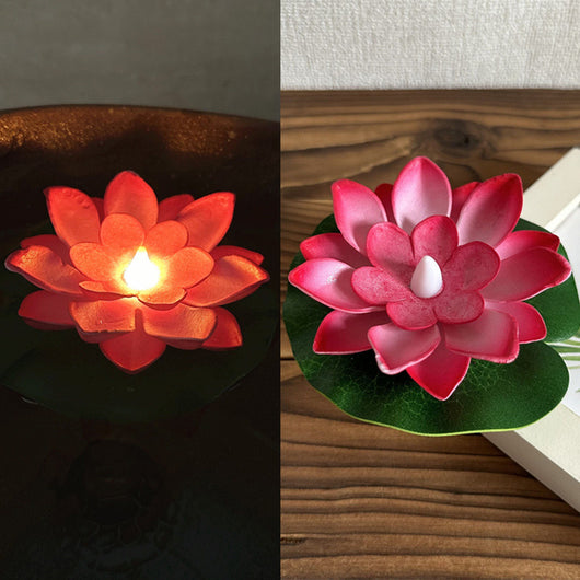 Lámpara Nocturna LED Flotante con Loto Acuático e Inducción por Movimiento - Image 6