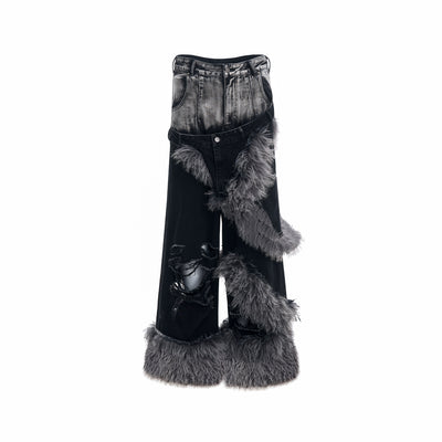 Jeans de Dos Piezas PU Premium para Hombre - Diseño Elegante y Moderno - Image 3
