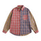 Camisa de Cuadros a Juego de Manga Larga Unisex