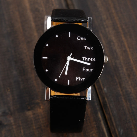 Reloj de Cuarzo Elegante Compañero de Expresión