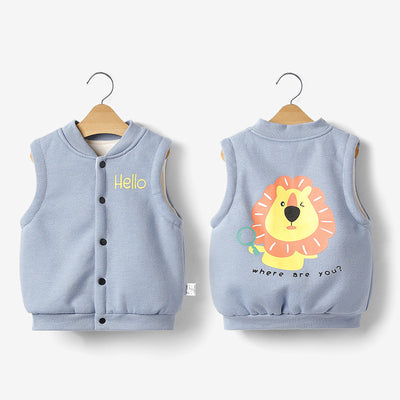 Chaleco Acolchado para Niños - Abrigo Versátil Primavera, Otoño e Invierno - Image 5