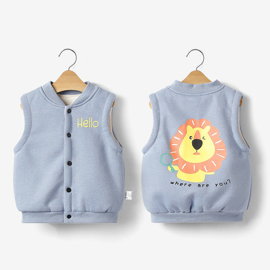 Chaleco Acolchado para Niños - Abrigo Versátil Primavera, Otoño e Invierno - Image 5