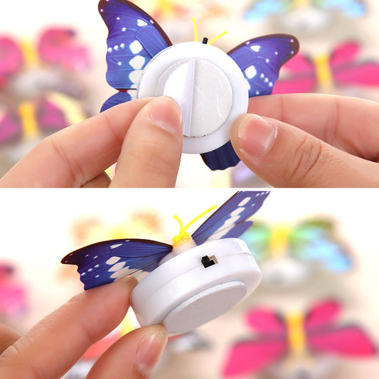 Mariposa Luminosa Decorativa - Luz Nocturna Adhesiva - Image 2