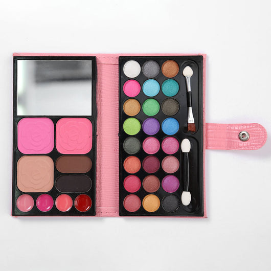 Paleta de Maquillaje Profesional 33 Colores - Set Completo de Sombras, Rubor y Labiales - Image 6