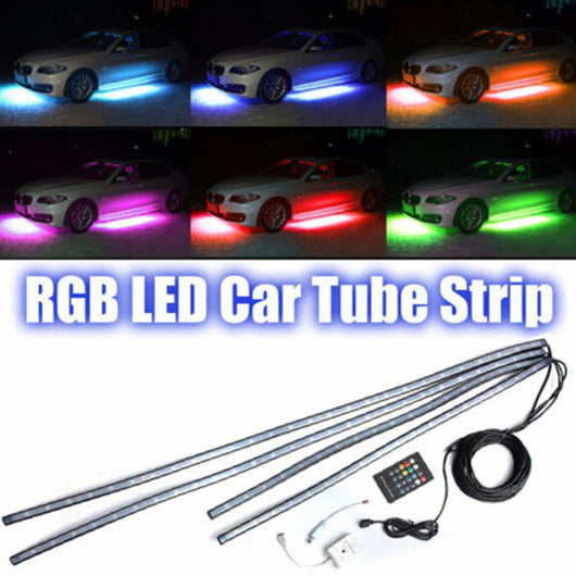 Chasis de Auto 1 Drag 4-5050 con Luces LED Inteligentes y Control por Voz