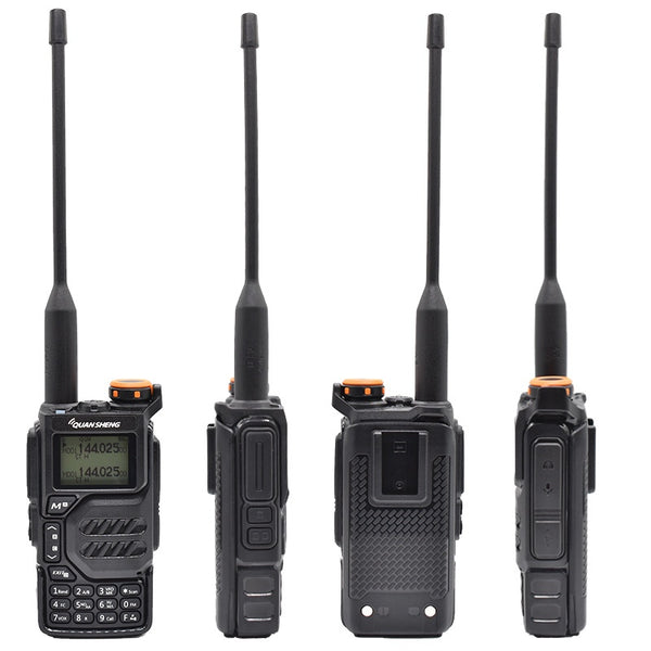 Radios Portátiles Multibanda con Batería de Litio para Aventuras al Aire Libre