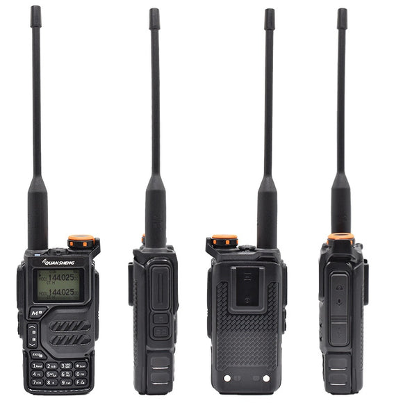 Radios Portátiles Multibanda con Batería de Litio para Aventuras al Aire Libre