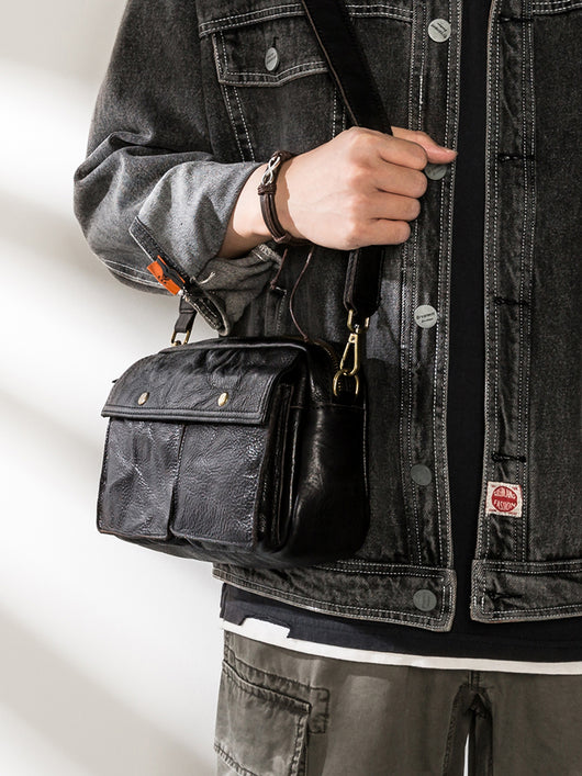 Bolsa Bandolera Casual para Hombre Estilo Coreano - Image 18