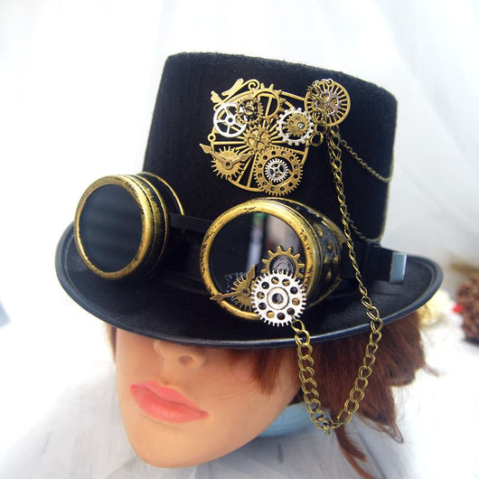 Sombrero Mágico Steampunk para Actuaciones y Fiestas