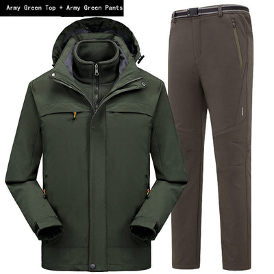 Traje Ejecutivo Tres en Uno para Hombre - Colores Sólidos - Image 14