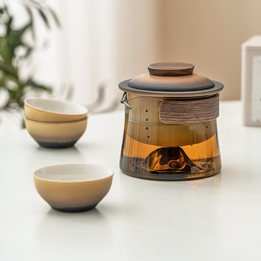 Juego de Té Portátil Rizhao Jinshan - Set Completo para Viajeros - Image 36