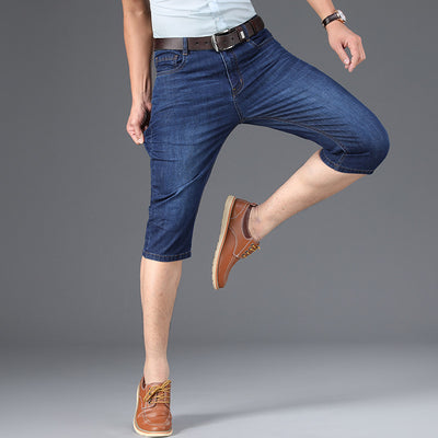 Pantalones Cropped Slim de Cintura Alta para Hombre - Estilo Ejecutivo - Image 5