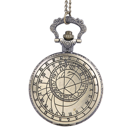 Reloj de Bolsillo Retro Clásico Tipo Concha Grande