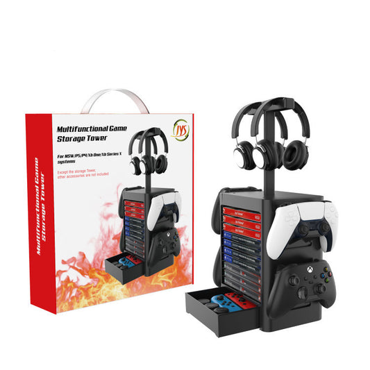 Organizador Multifuncional para Auriculares, Mandos y CDs