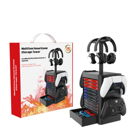 Organizador Multifuncional para Auriculares, Mandos y CDs