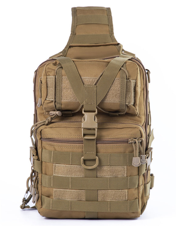 Bolsa Táctica Militar Impermeable de Hombro con Camuflaje