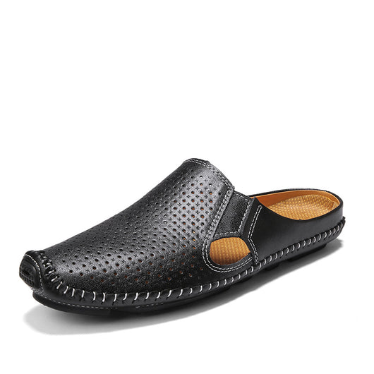Sandalias Huecas Transpirables para Hombre - Comodidad Moderna - Image 7