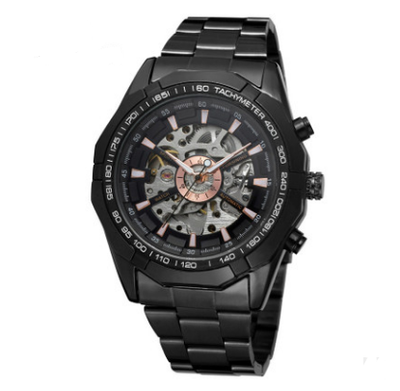 Reloj Automático de Acero Tungsteno para Hombre - Elegancia Mecánica - Image 5