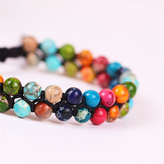 Pulsera de Piedras Naturales 7 Chakras 6mm - Image 2