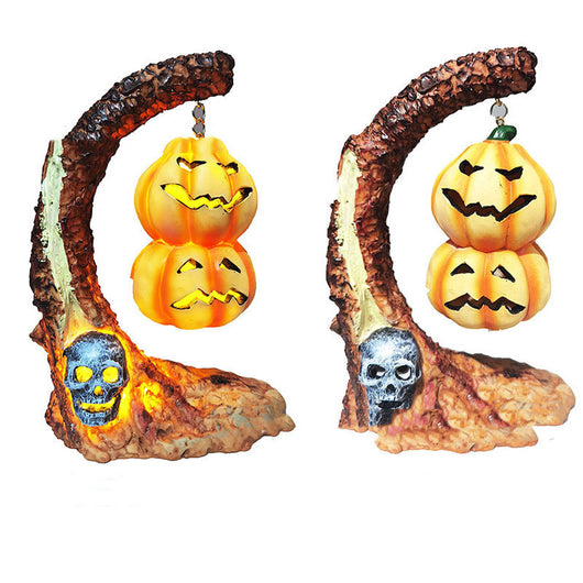 Adorno de Resina Murciélago Linterna de Halloween - Image 3