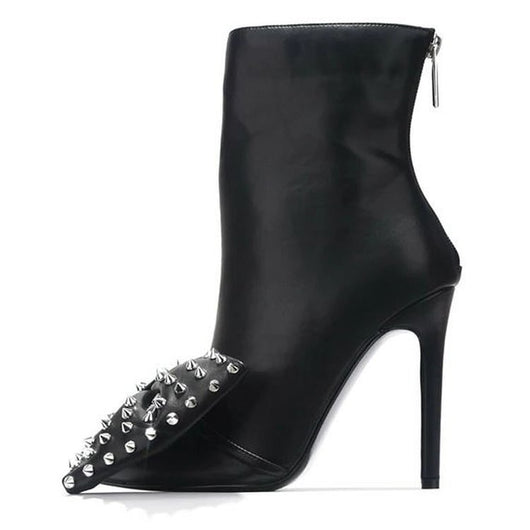 Botas Stiletto con Moño - Tacón Alto Elegante - Image 2