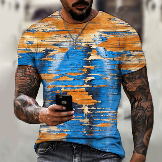 Remera Casual Hombre Estampado Digital 3D - Image 16
