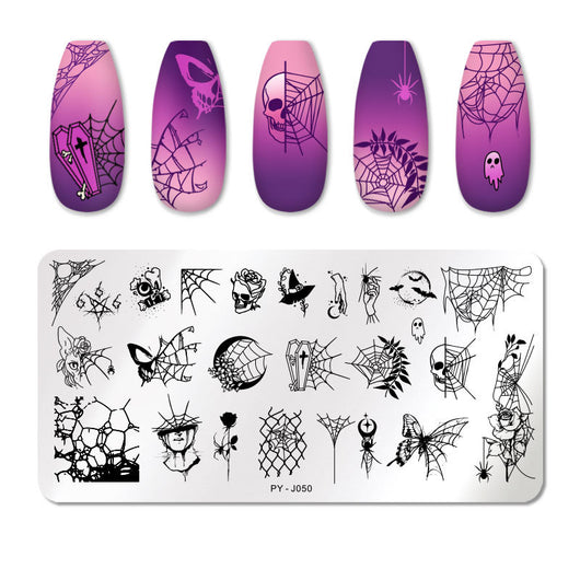 Placa de Estampado para Manicura en Acero Inoxidable - Image 18