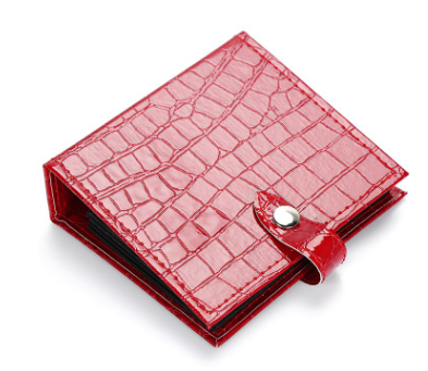 Organizador de Joyas de Cuero Premium - Caja Álbum para Aretes y Accesorios - Image 7