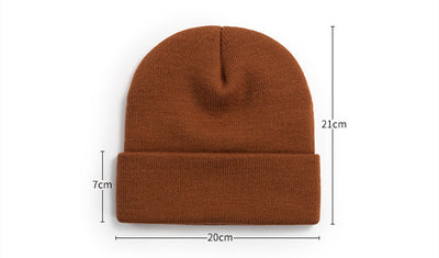 Gorro Tejido con Panel Luminoso - Color Sólido - Image 13