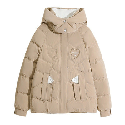 Abrigo Cálido Estilo Coreano Oversize Versátil - Image 6