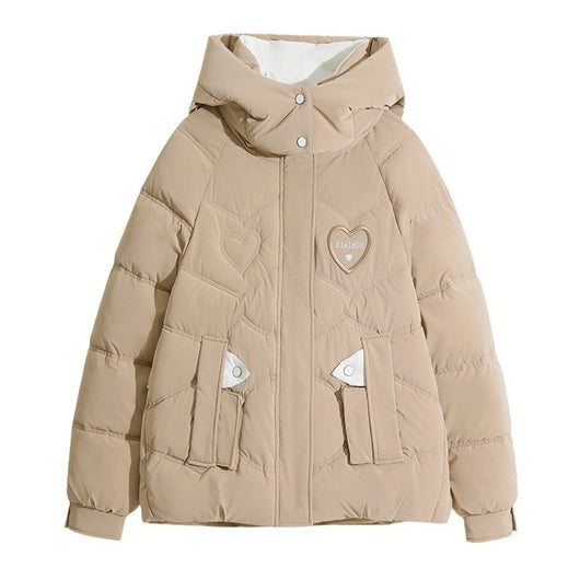 Abrigo Cálido Estilo Coreano Oversize Versátil - Image 6