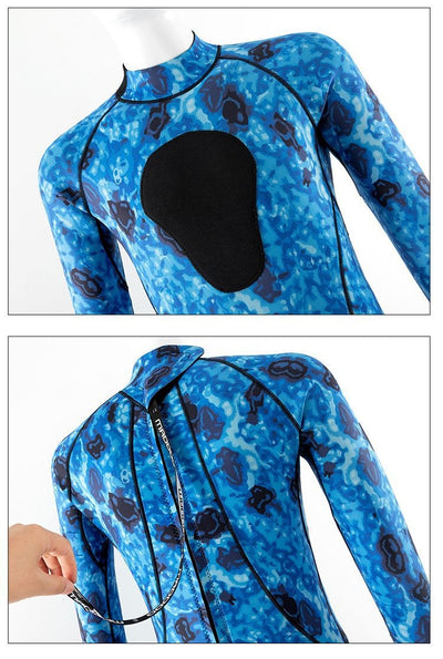 Traje de Baño Protector de Cuerpo Completo 3mm Hombre - Protección Solar y Medusas - Image 10