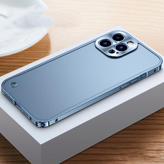 Funda para Teléfono con Marco Metálico y Diseño de Caballito de Mar - Image 3