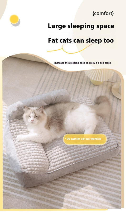 Cama Nido para Gatos Todo Clima - Desmontable y Lavable - Image 12